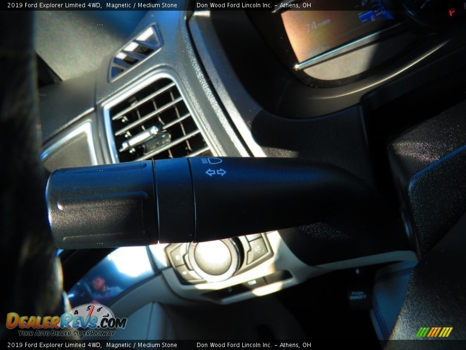 2019 Ford Explorer Limited 4WD Magnetic / Medium Stone Photo #31