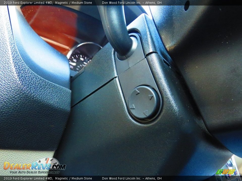 2019 Ford Explorer Limited 4WD Magnetic / Medium Stone Photo #35