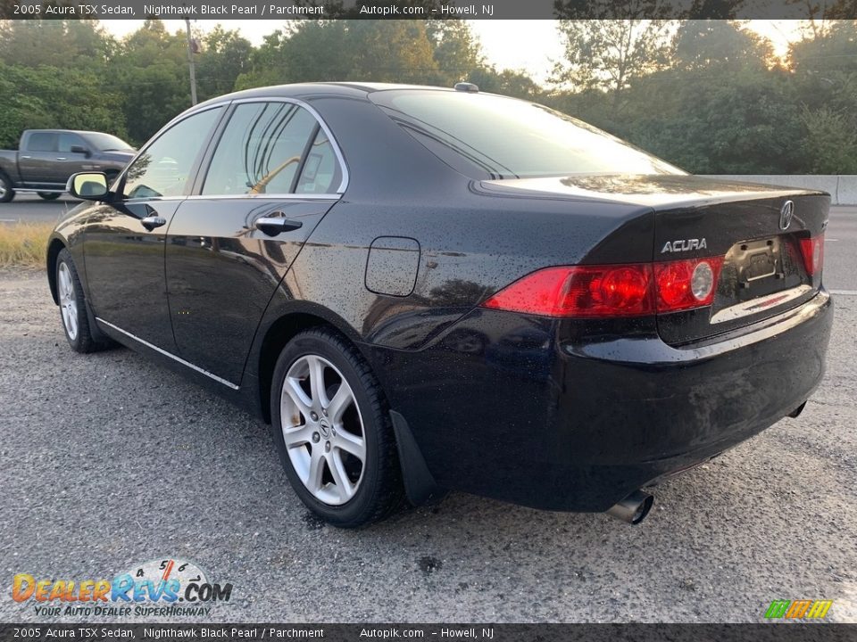 2005 Acura TSX Sedan Nighthawk Black Pearl / Parchment Photo #5