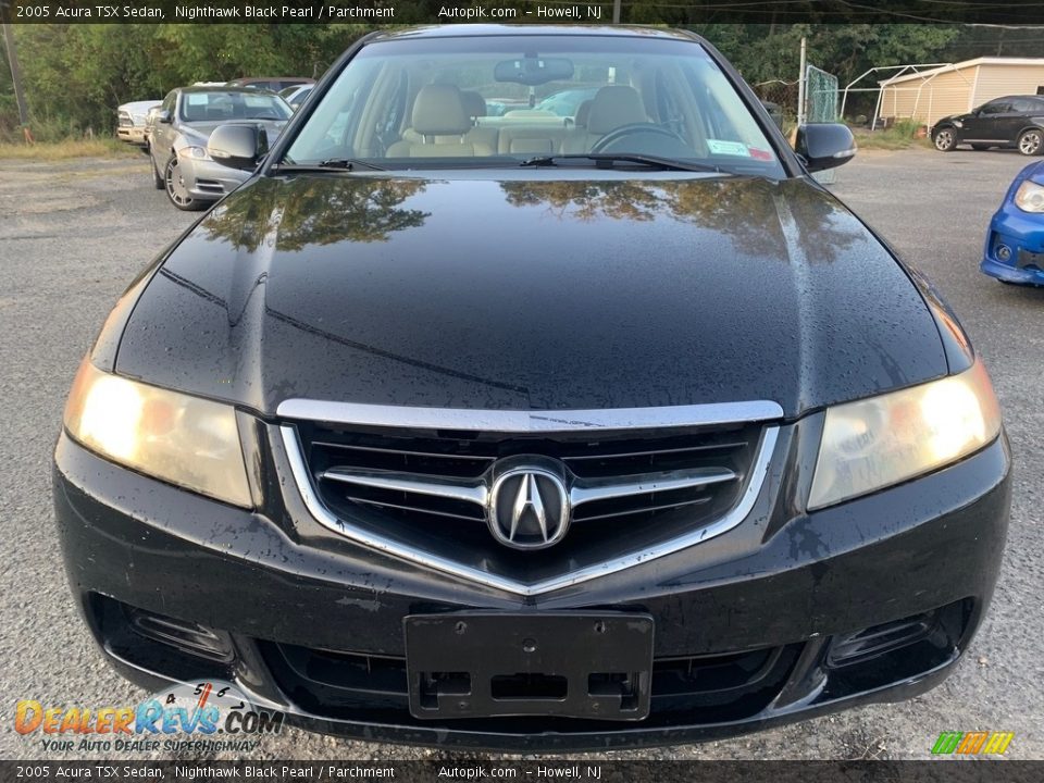 2005 Acura TSX Sedan Nighthawk Black Pearl / Parchment Photo #8