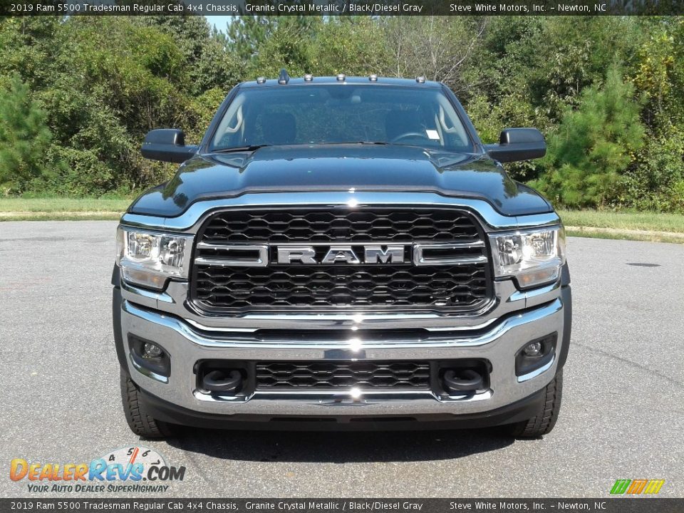 2019 Ram 5500 Tradesman Regular Cab 4x4 Chassis Granite Crystal Metallic / Black/Diesel Gray Photo #3