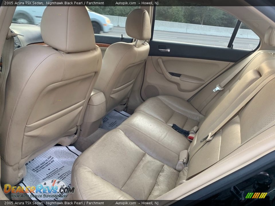 2005 Acura TSX Sedan Nighthawk Black Pearl / Parchment Photo #11