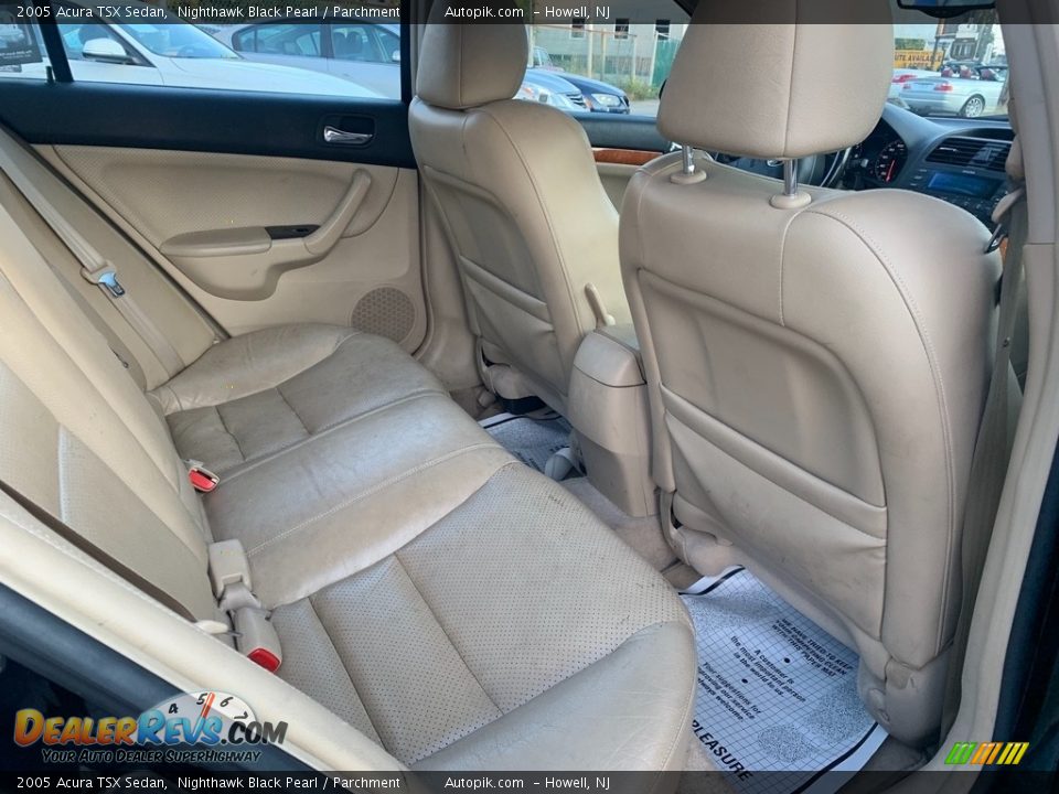 2005 Acura TSX Sedan Nighthawk Black Pearl / Parchment Photo #12