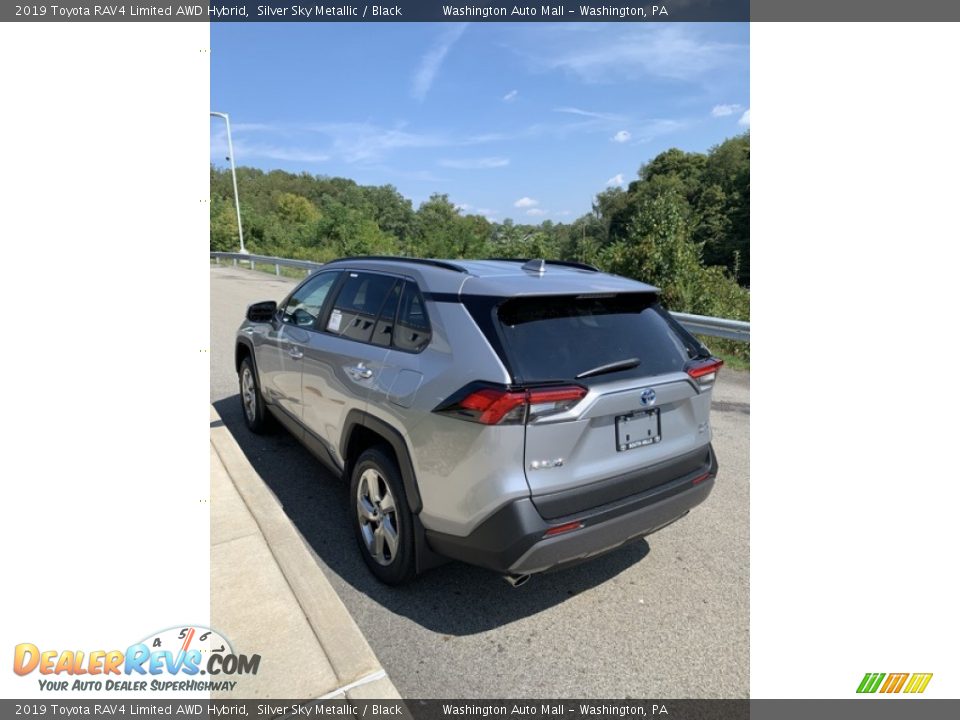 2019 Toyota RAV4 Limited AWD Hybrid Silver Sky Metallic / Black Photo #5