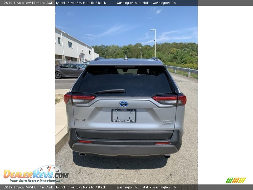 2019 Toyota RAV4 Limited AWD Hybrid Silver Sky Metallic / Black Photo #6