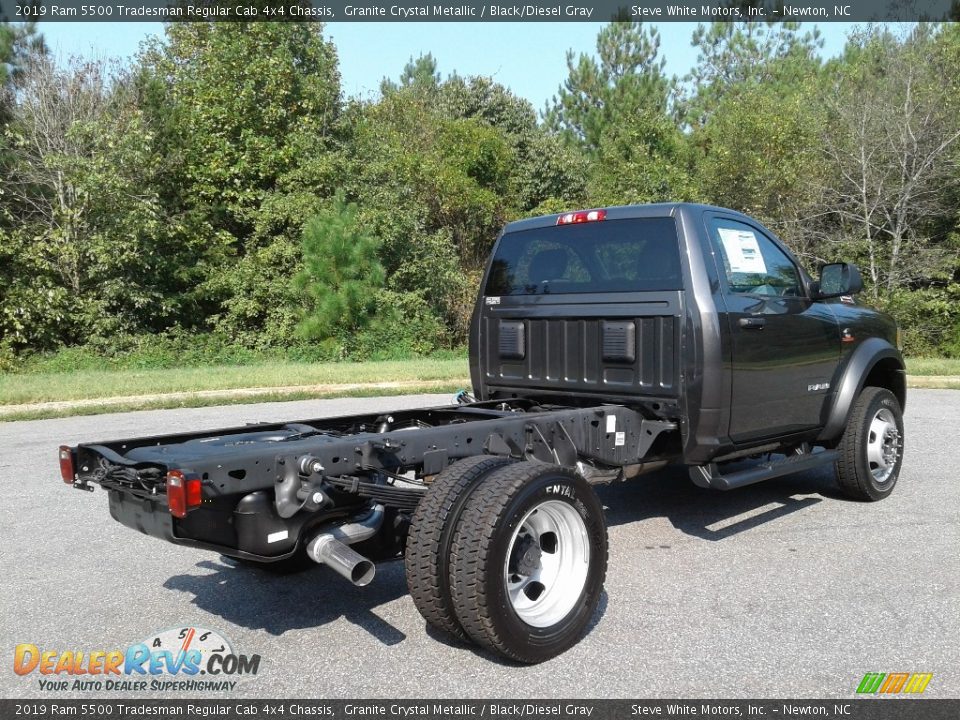 2019 Ram 5500 Tradesman Regular Cab 4x4 Chassis Granite Crystal Metallic / Black/Diesel Gray Photo #6