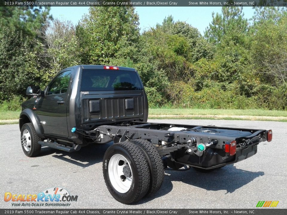 2019 Ram 5500 Tradesman Regular Cab 4x4 Chassis Granite Crystal Metallic / Black/Diesel Gray Photo #8