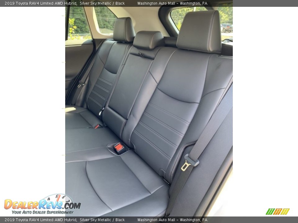 2019 Toyota RAV4 Limited AWD Hybrid Silver Sky Metallic / Black Photo #18