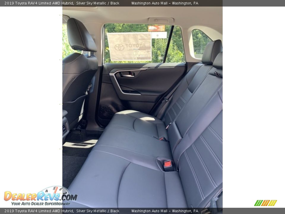 2019 Toyota RAV4 Limited AWD Hybrid Silver Sky Metallic / Black Photo #19