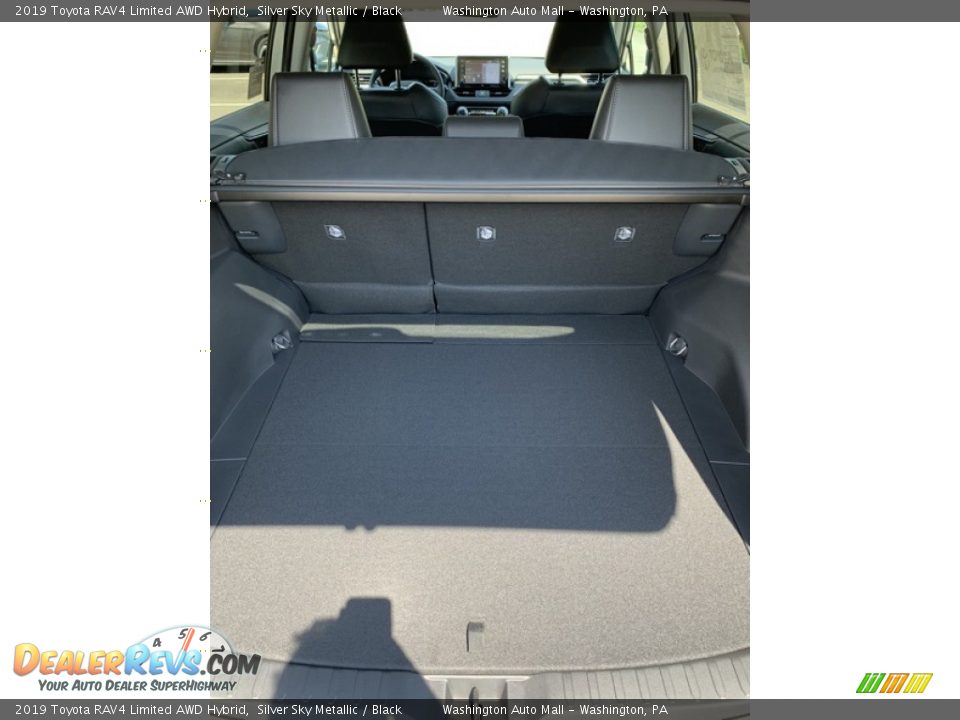 2019 Toyota RAV4 Limited AWD Hybrid Silver Sky Metallic / Black Photo #22