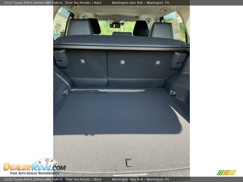 2019 Toyota RAV4 Limited AWD Hybrid Silver Sky Metallic / Black Photo #23