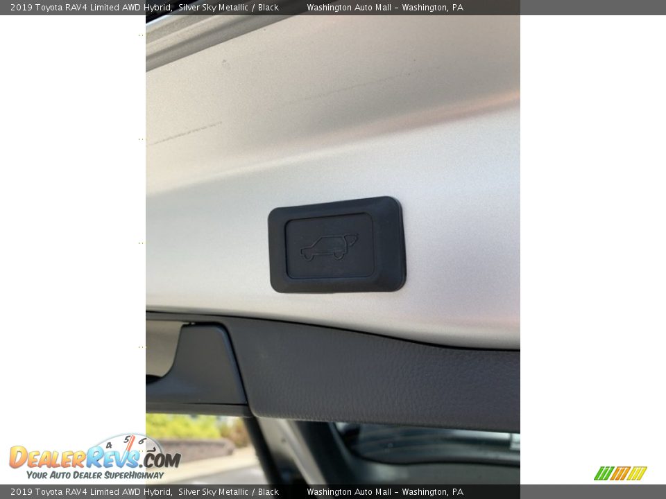 2019 Toyota RAV4 Limited AWD Hybrid Silver Sky Metallic / Black Photo #24