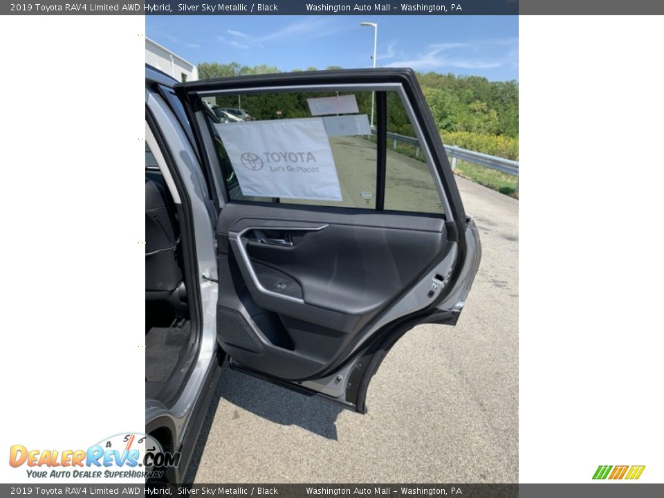 2019 Toyota RAV4 Limited AWD Hybrid Silver Sky Metallic / Black Photo #28