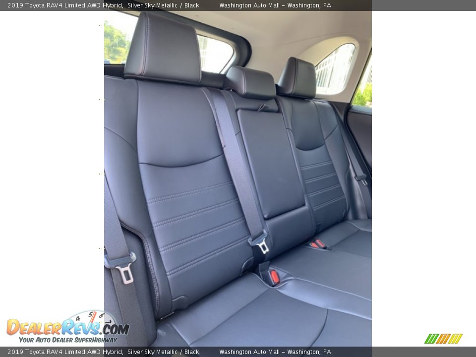 2019 Toyota RAV4 Limited AWD Hybrid Silver Sky Metallic / Black Photo #29