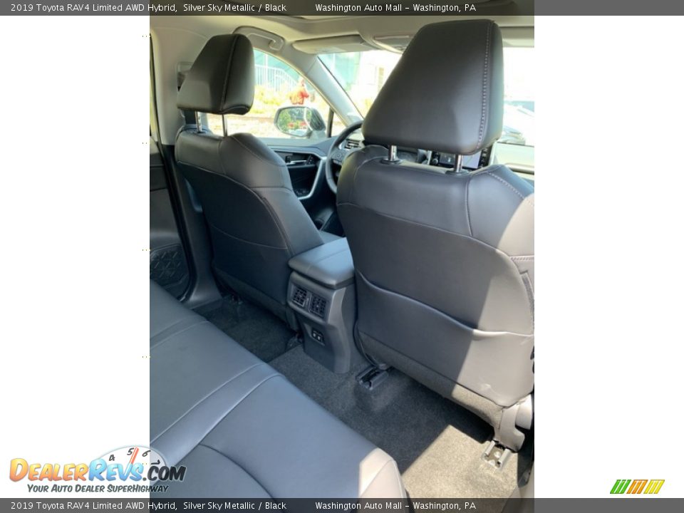 2019 Toyota RAV4 Limited AWD Hybrid Silver Sky Metallic / Black Photo #31