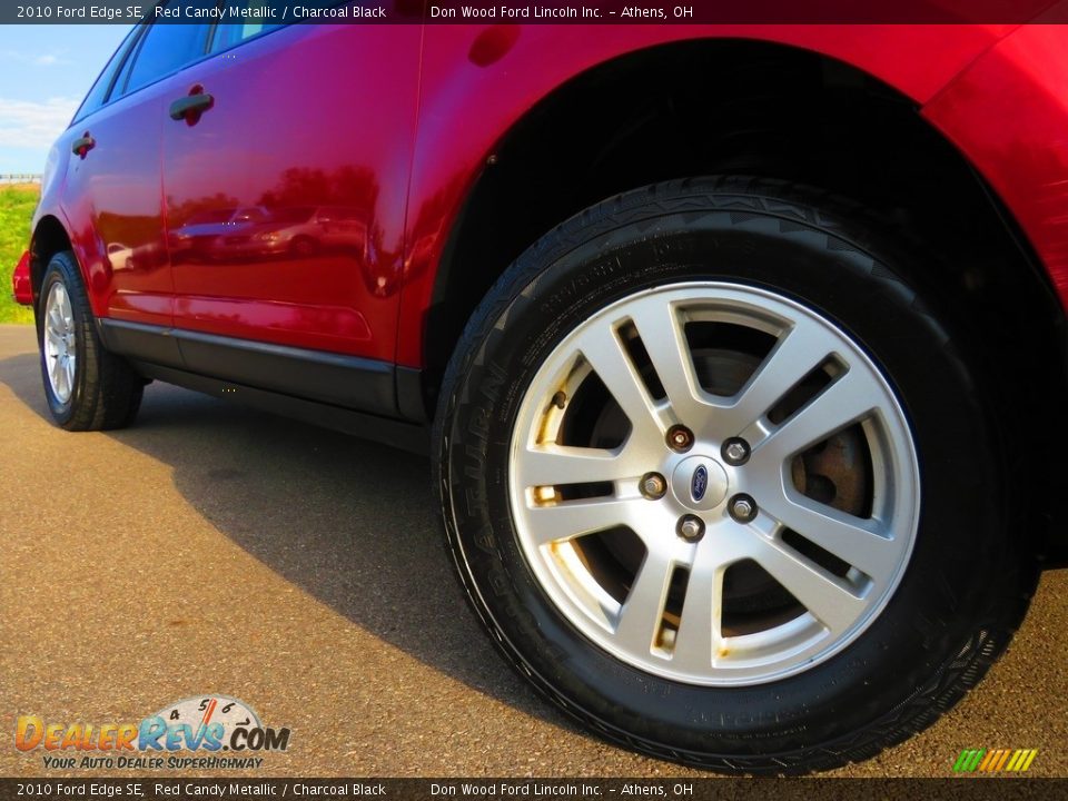2010 Ford Edge SE Red Candy Metallic / Charcoal Black Photo #3