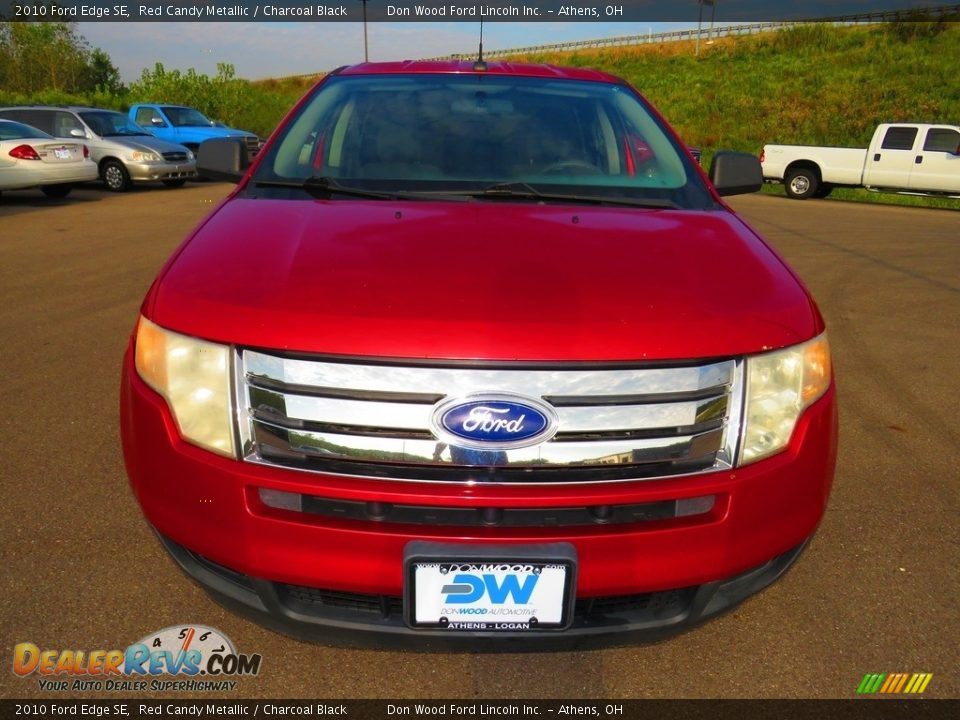 2010 Ford Edge SE Red Candy Metallic / Charcoal Black Photo #4