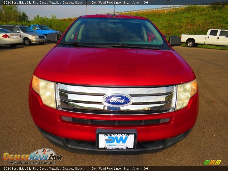 2010 Ford Edge SE Red Candy Metallic / Charcoal Black Photo #4