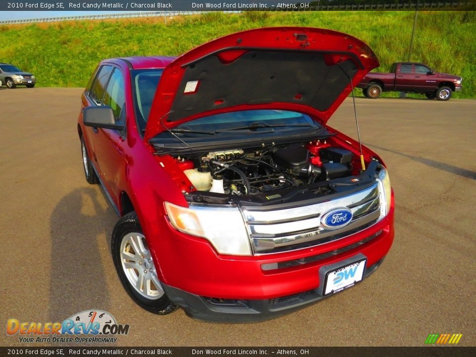 2010 Ford Edge SE Red Candy Metallic / Charcoal Black Photo #5
