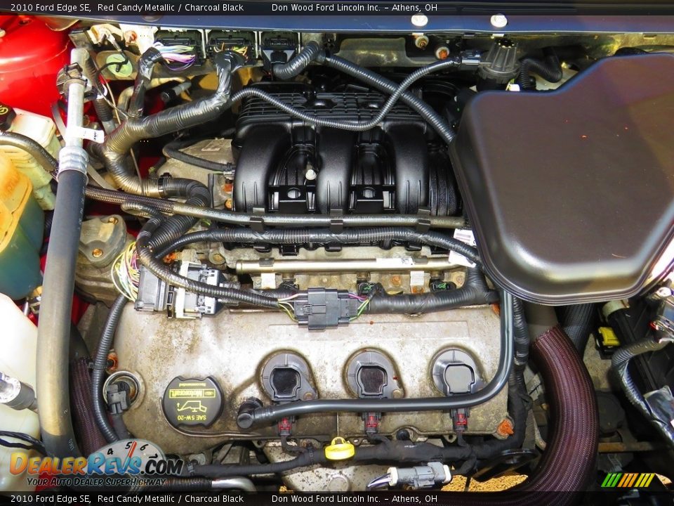 2010 Ford Edge SE Red Candy Metallic / Charcoal Black Photo #6