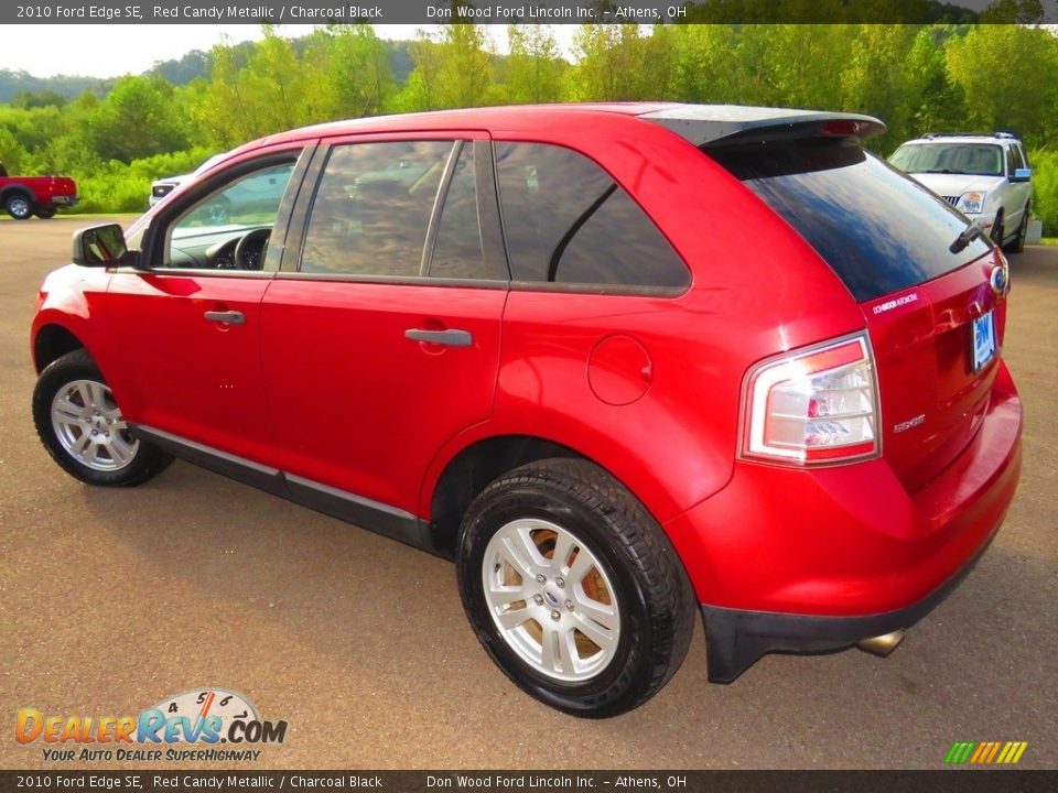 2010 Ford Edge SE Red Candy Metallic / Charcoal Black Photo #9