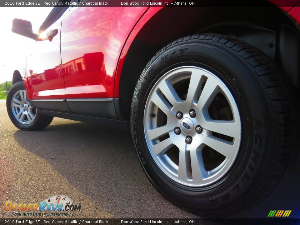 2010 Ford Edge SE Red Candy Metallic / Charcoal Black Photo #10