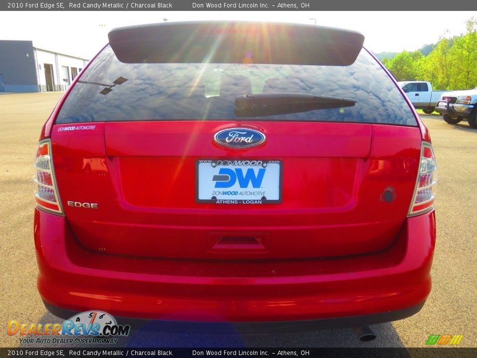 2010 Ford Edge SE Red Candy Metallic / Charcoal Black Photo #11