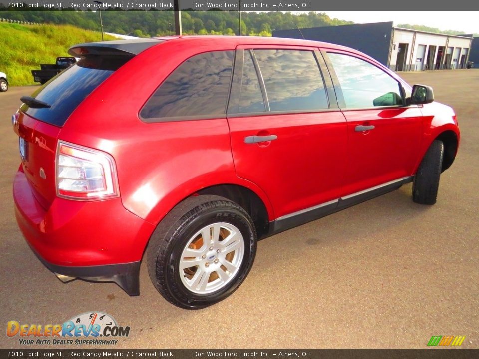 2010 Ford Edge SE Red Candy Metallic / Charcoal Black Photo #14