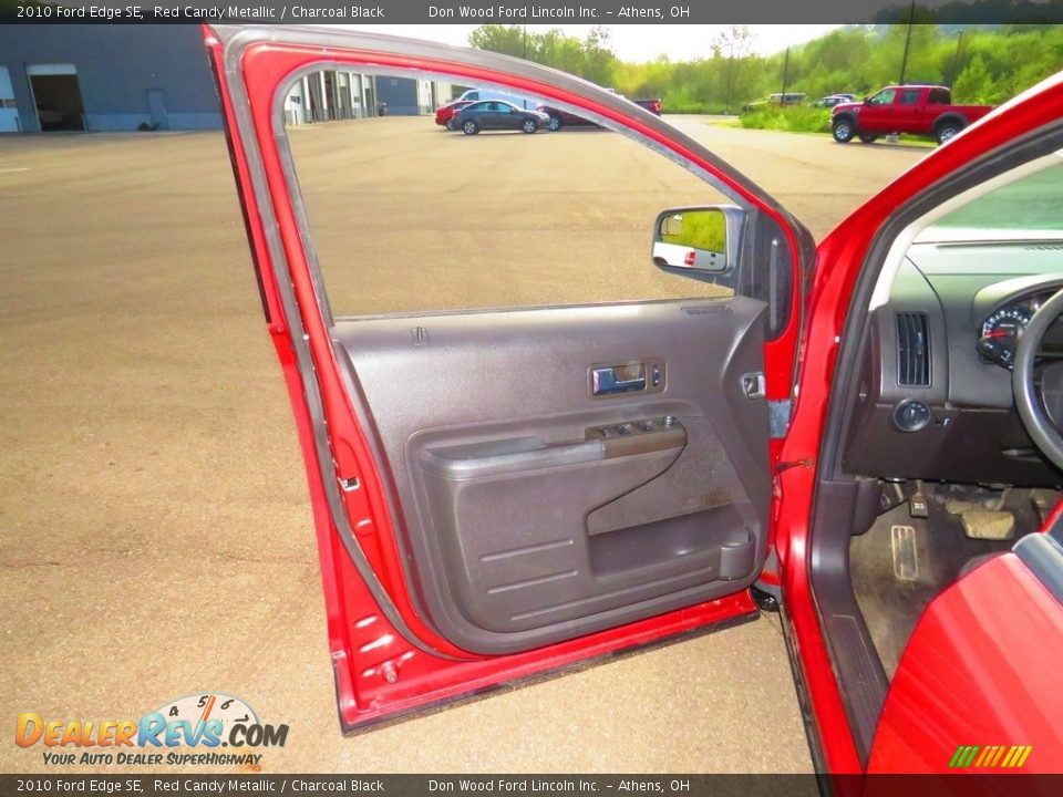 2010 Ford Edge SE Red Candy Metallic / Charcoal Black Photo #16