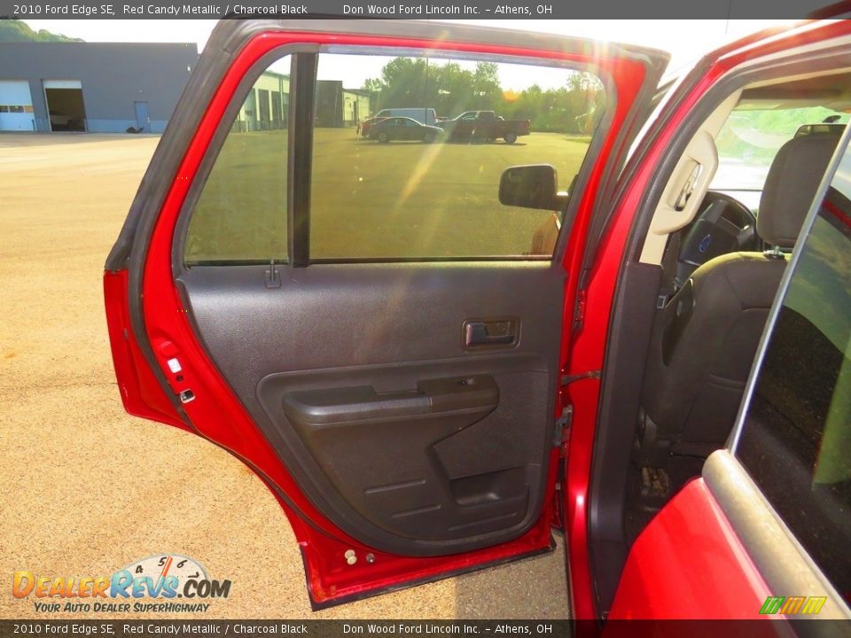 2010 Ford Edge SE Red Candy Metallic / Charcoal Black Photo #20