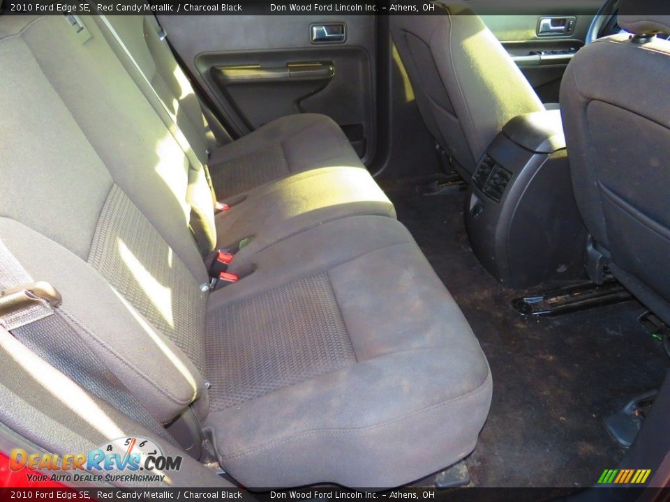 2010 Ford Edge SE Red Candy Metallic / Charcoal Black Photo #23