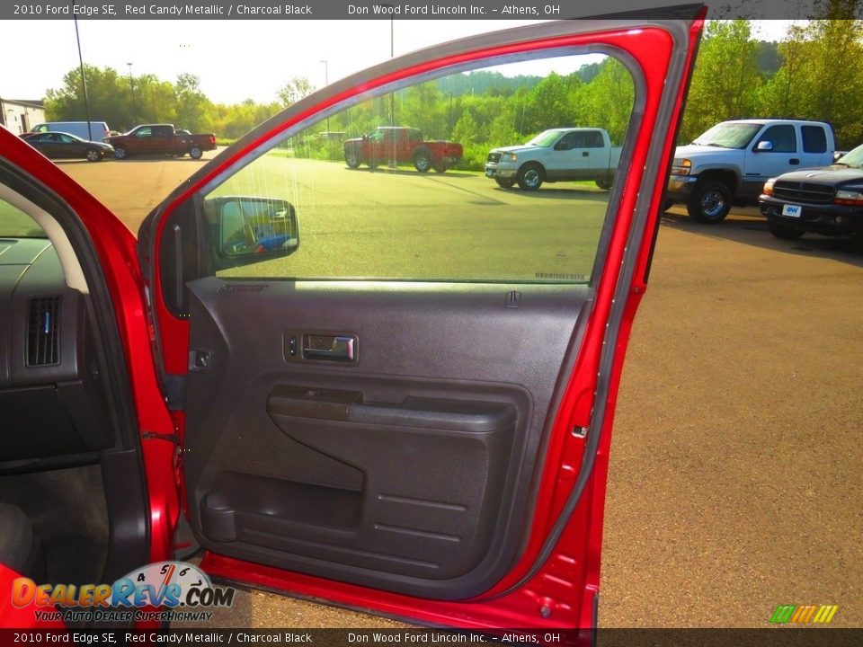 2010 Ford Edge SE Red Candy Metallic / Charcoal Black Photo #24