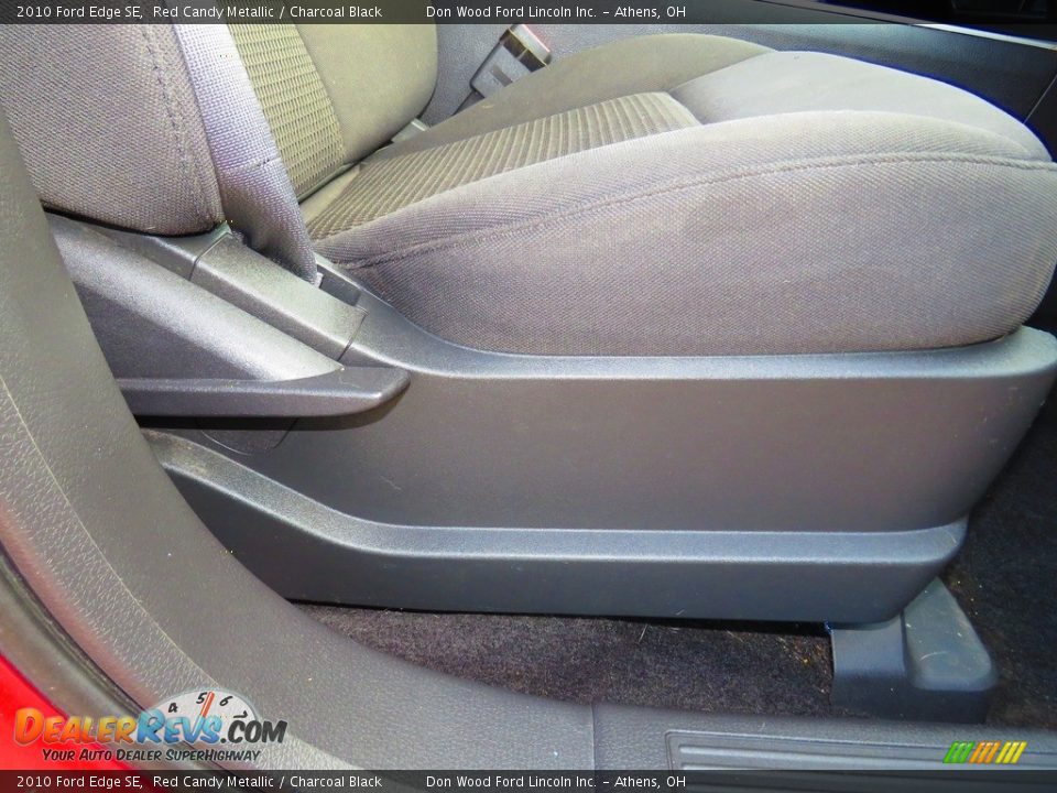 2010 Ford Edge SE Red Candy Metallic / Charcoal Black Photo #25