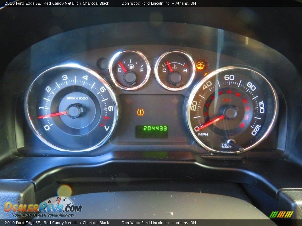 2010 Ford Edge SE Red Candy Metallic / Charcoal Black Photo #27