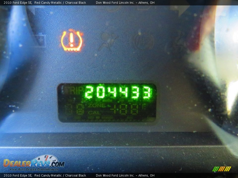 2010 Ford Edge SE Red Candy Metallic / Charcoal Black Photo #28