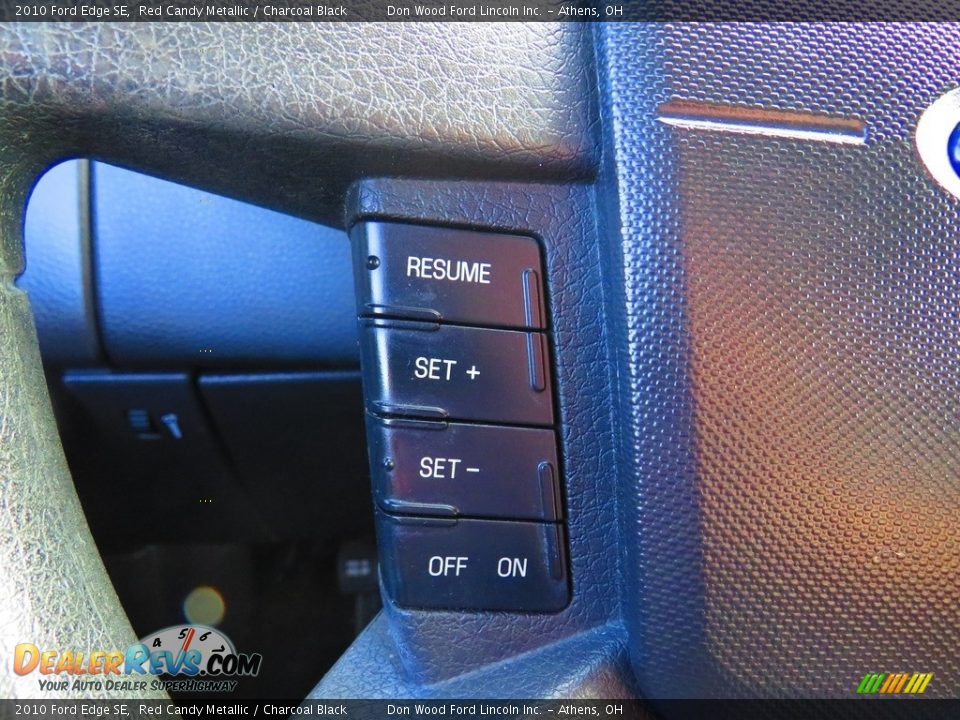 2010 Ford Edge SE Red Candy Metallic / Charcoal Black Photo #30