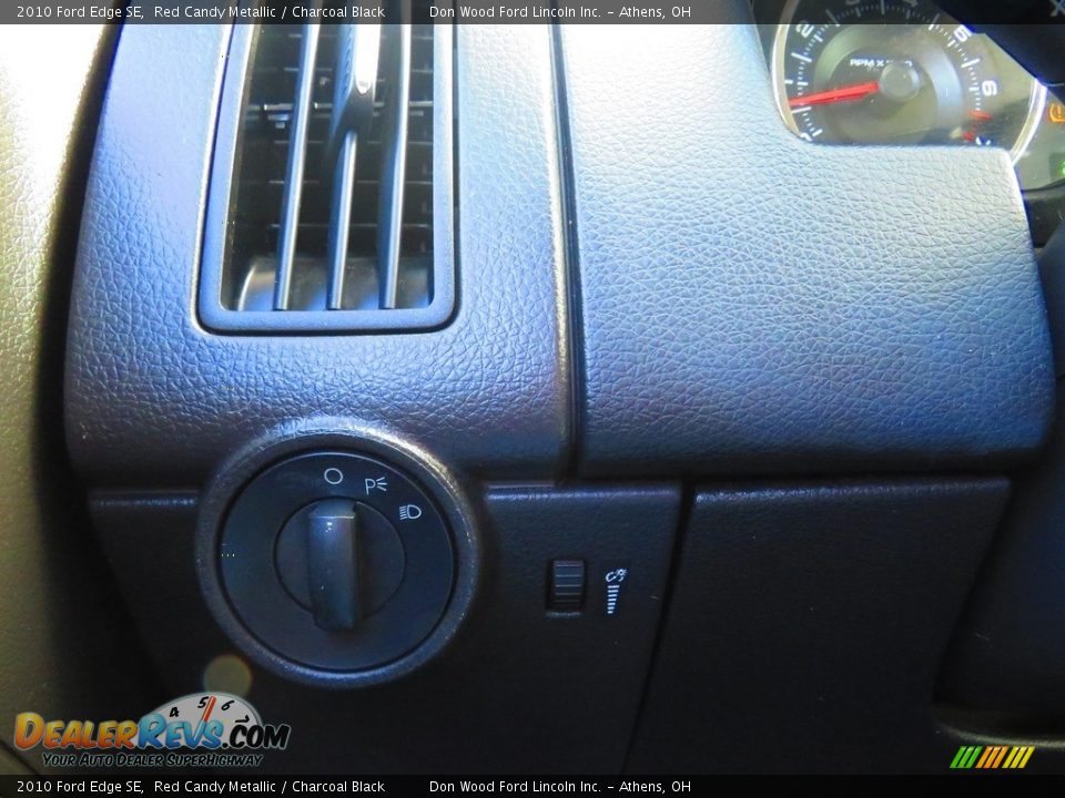 2010 Ford Edge SE Red Candy Metallic / Charcoal Black Photo #31
