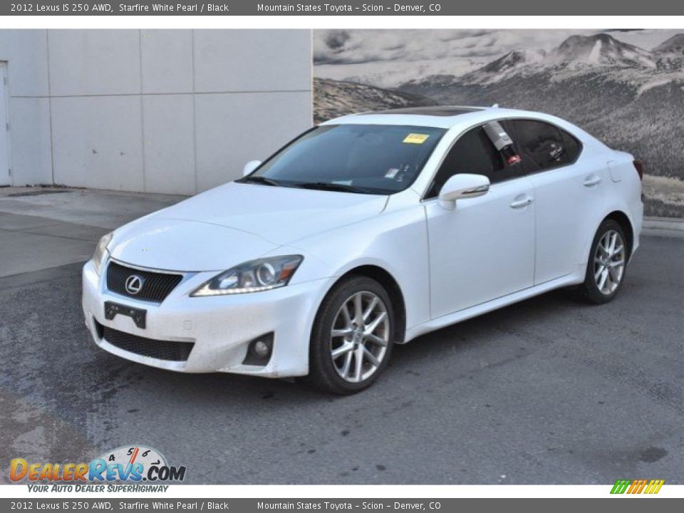 2012 Lexus IS 250 AWD Starfire White Pearl / Black Photo #2