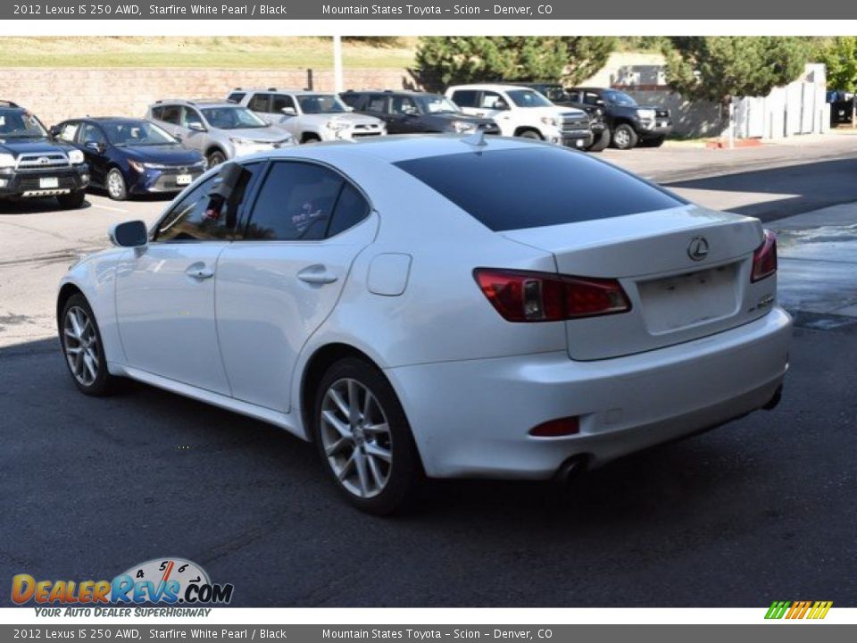 2012 Lexus IS 250 AWD Starfire White Pearl / Black Photo #4