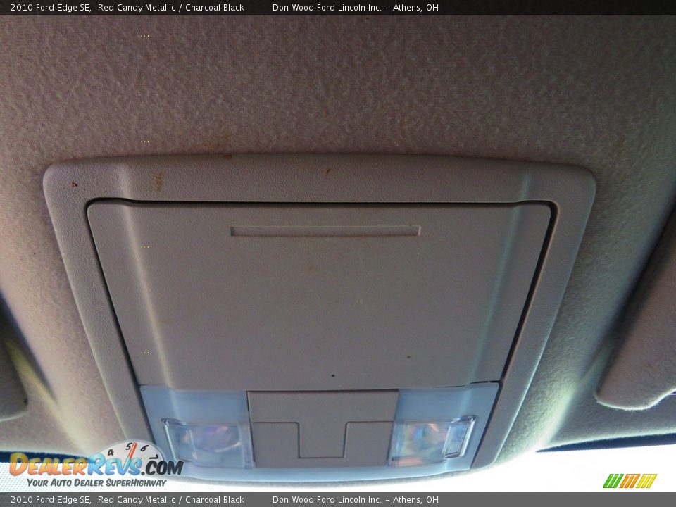 2010 Ford Edge SE Red Candy Metallic / Charcoal Black Photo #35