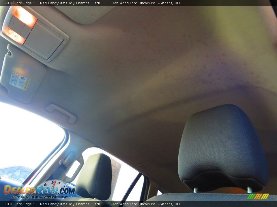 2010 Ford Edge SE Red Candy Metallic / Charcoal Black Photo #36