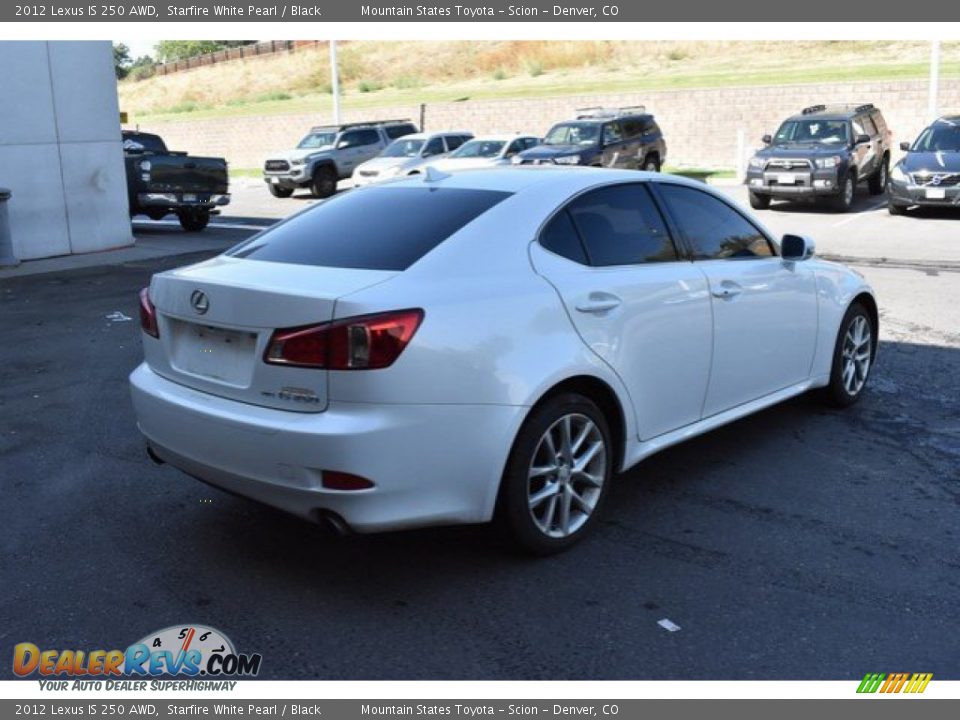 2012 Lexus IS 250 AWD Starfire White Pearl / Black Photo #6