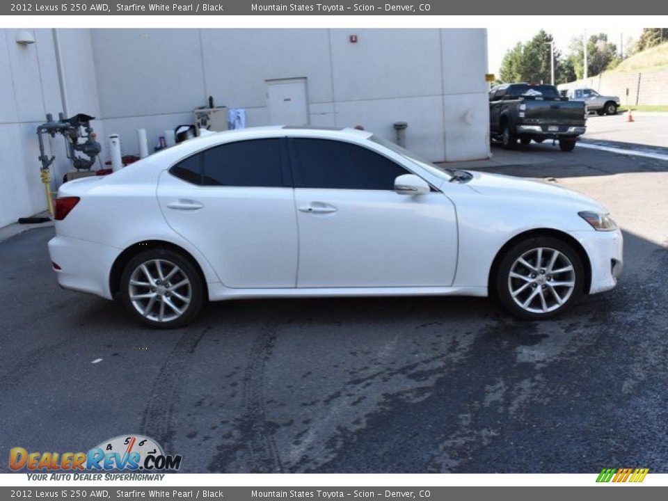 2012 Lexus IS 250 AWD Starfire White Pearl / Black Photo #7