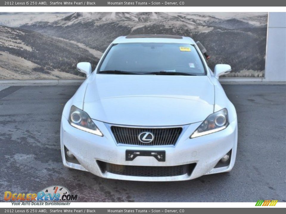 2012 Lexus IS 250 AWD Starfire White Pearl / Black Photo #8