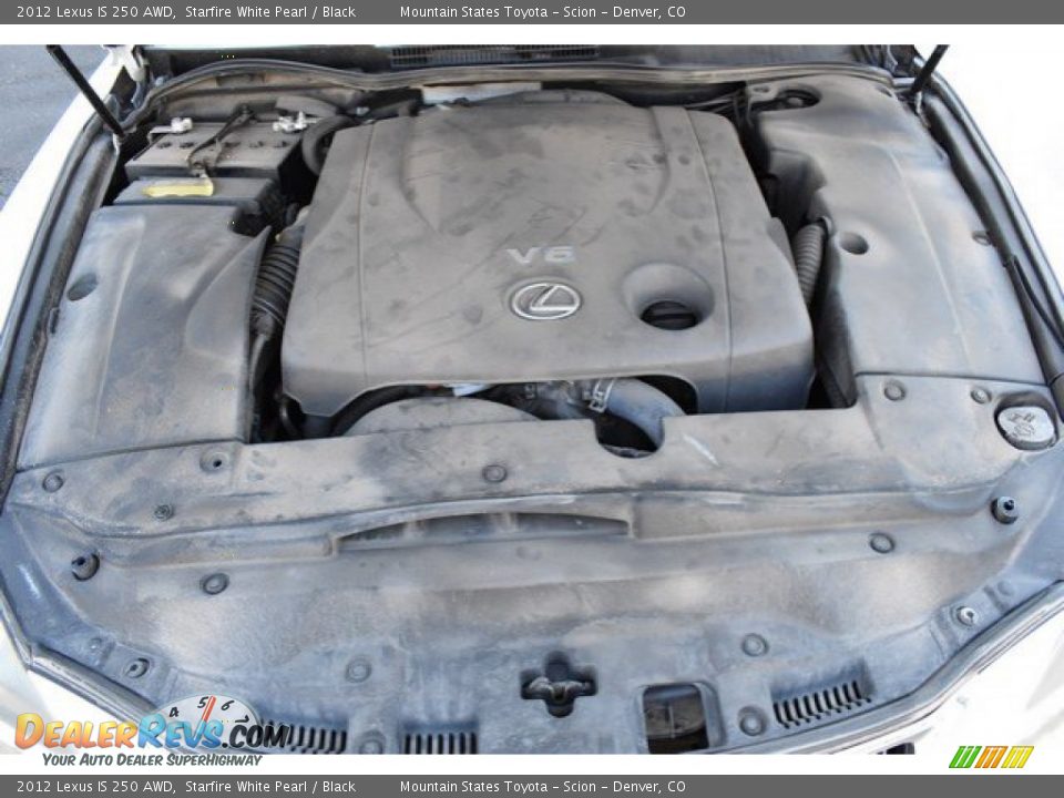 2012 Lexus IS 250 AWD Starfire White Pearl / Black Photo #9