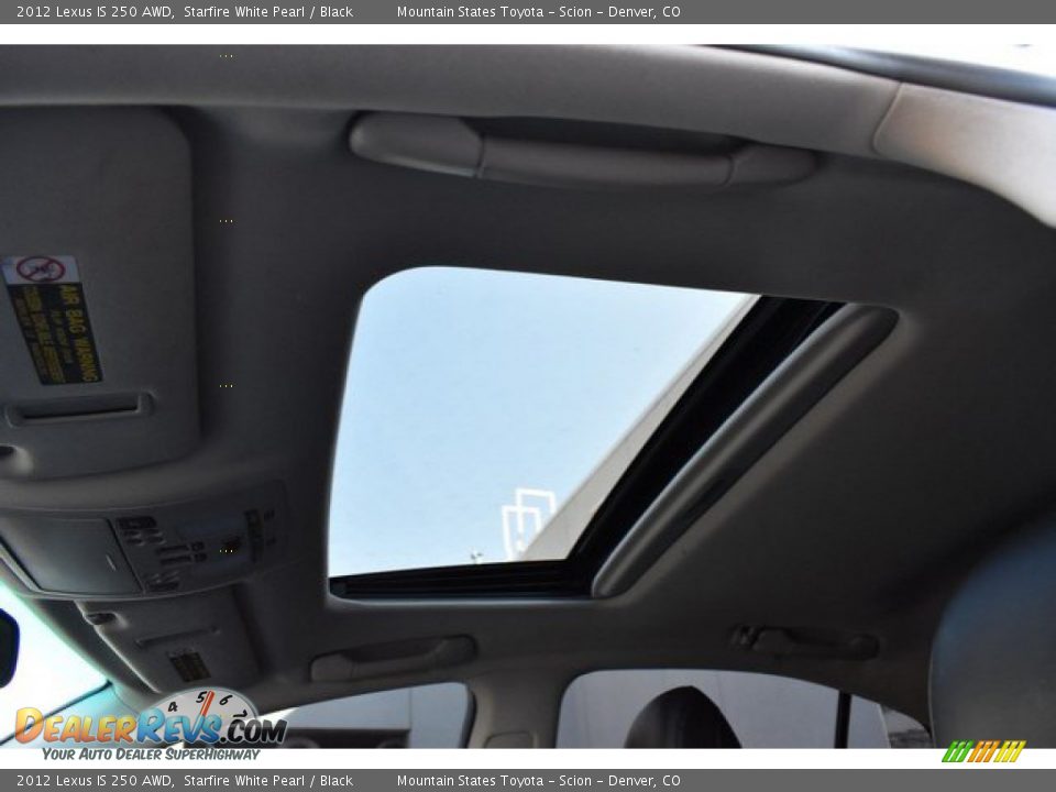 2012 Lexus IS 250 AWD Starfire White Pearl / Black Photo #10