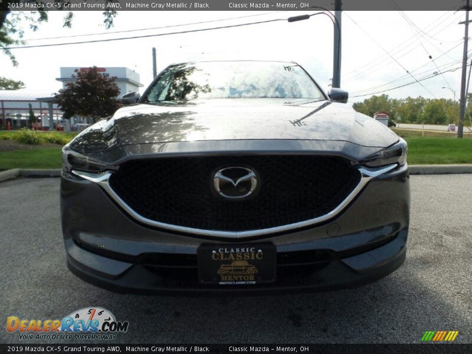 2019 Mazda CX-5 Grand Touring AWD Machine Gray Metallic / Black Photo #2
