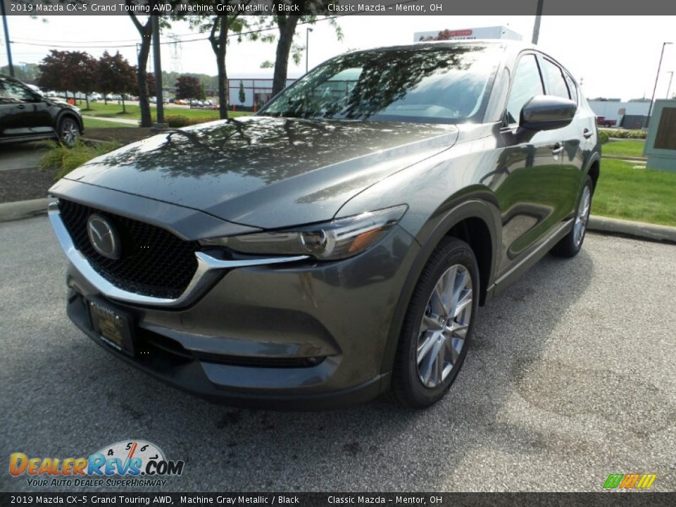 2019 Mazda CX-5 Grand Touring AWD Machine Gray Metallic / Black Photo #3