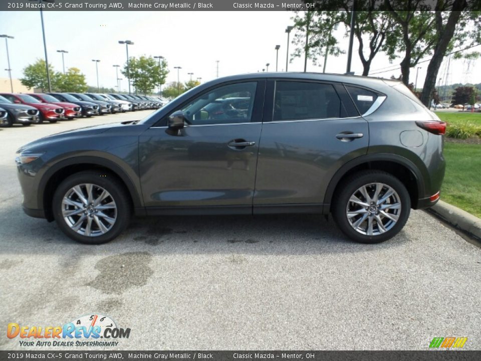 2019 Mazda CX-5 Grand Touring AWD Machine Gray Metallic / Black Photo #4