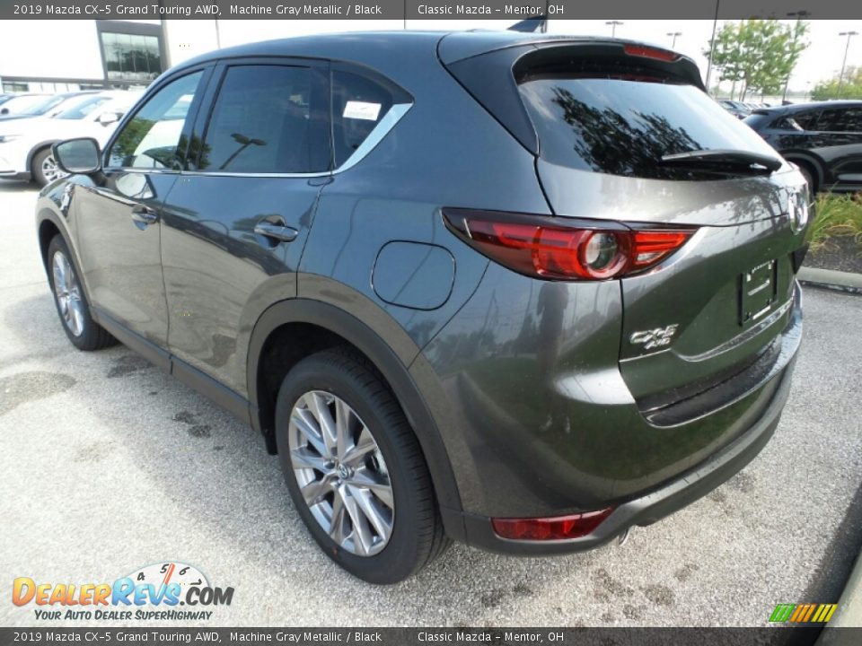 2019 Mazda CX-5 Grand Touring AWD Machine Gray Metallic / Black Photo #5
